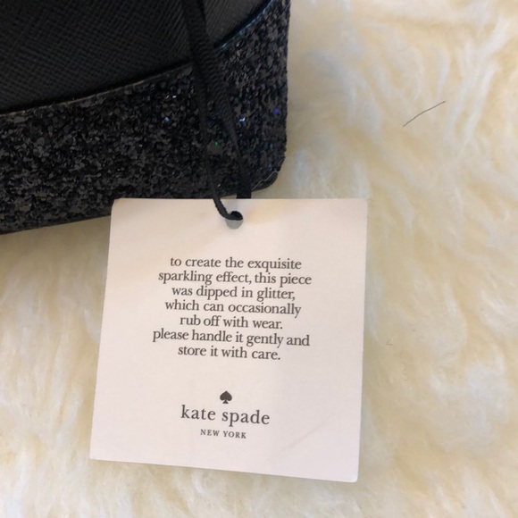 Kate Spade Greta Court Little Shilo Glitter Pouch - Picture 7 of 8